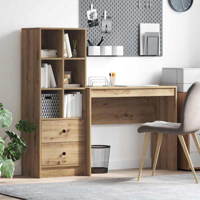 Bureau met lade 2 pcs Artisan Eiken
