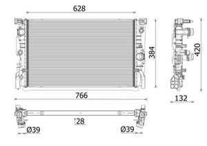 Radiateur CR2635000P