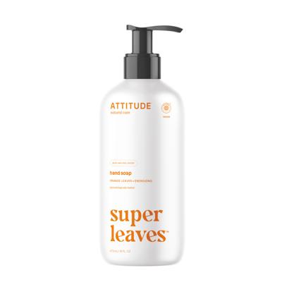 Attitude Handzeep super leaves orange leaves 473 Milliliter
