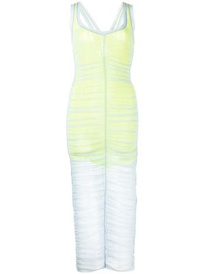 Alexander Wang robe froncée à design superposé - Multicolore