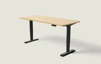 Desktronic HomePro bureau Zwart / Eiken / 180x80 cm