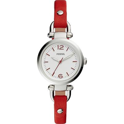 Fossil Original Boyfriend Sport chronograaf blauw lederen horloge ES4113