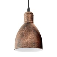 Eglo Hanglamp Priddy pendel bronsbruin 49492