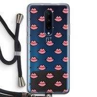 Lipjes: OnePlus 7 Pro Transparant Hoesje met koord