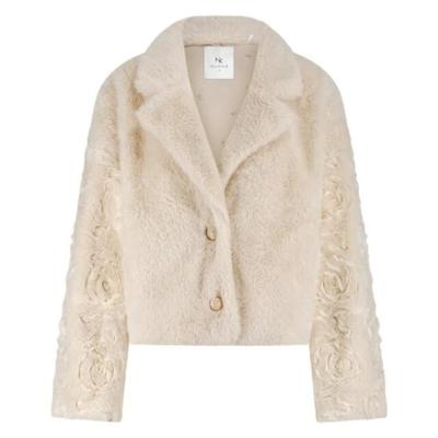 Nukus Pleun Jacket Flower Nkf13009 Jackets 17 Off White