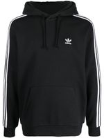 adidas hoodie 3-Stripes à lien de resserrage - Noir - thumbnail