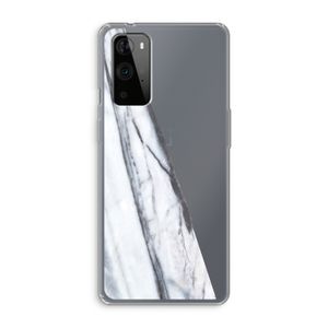 Gestreepte marmer: OnePlus 9 Pro Transparant Hoesje
