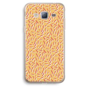 Camouflage: Samsung Galaxy J3 (2016) Transparant Hoesje