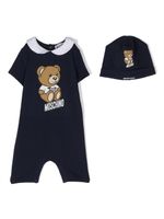 Moschino Kids lot deux bodies à imprimé ourson - Bleu - thumbnail