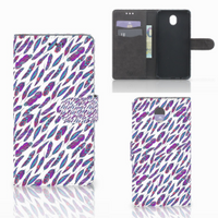 Samsung Galaxy J7 2017 | J7 Pro Telefoon Hoesje Feathers Color - thumbnail