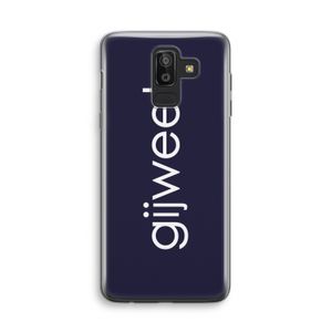 Gijweet: Samsung Galaxy J8 (2018) Transparant Hoesje