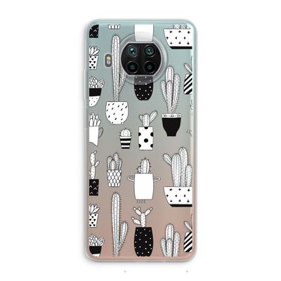 Cactusmotief: Xiaomi Mi 10T Lite 5G Transparant Hoesje