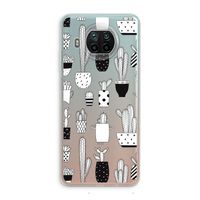 Cactusmotief: Xiaomi Mi 10T Lite 5G Transparant Hoesje Cactusmotief: Xiaomi Mi 10T Lite 5G Transparant Hoesje