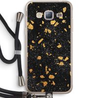 Terrazzo N°7: Samsung Galaxy J3 (2016) Transparant Hoesje met koord