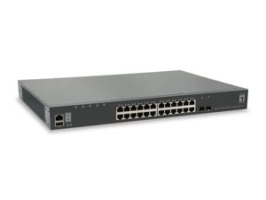 LevelOne GTL-2891 Managed L3 Gigabit Ethernet (10/100/1000) Grijs netwerk-switch