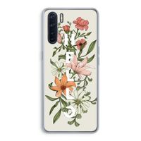 Hello bloemen: Oppo A91 Transparant Hoesje