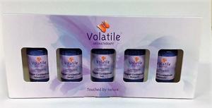 Volatile Cadeauverpakking sauna opgiet 5x30ml