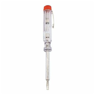 Spanningzoeker schroevendraaier - 110-250 V - 14 x 1,5 cm - voltage tester