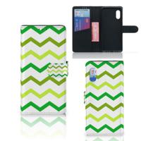 Samsung Xcover Pro | Telefoon Hoesje | Zigzag Groen