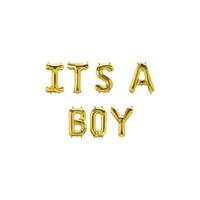 Paperdreams Folie ballon slinger - its a boy