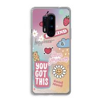 Positivity: OnePlus 8 Pro Transparant Hoesje Positivity: OnePlus 8 Pro Transparant Hoesje