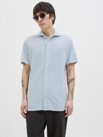 Jack & Jones Jprblalance Pique S/s Shirt Smu Overhemd Chambray Blue Jack & Jones Jprblalance Pique S/s Shirt Smu Overhemd Chambray Blue