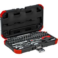 Dopsleutelset 1/4 SW4-14mm 46tlg Dopsleutel
