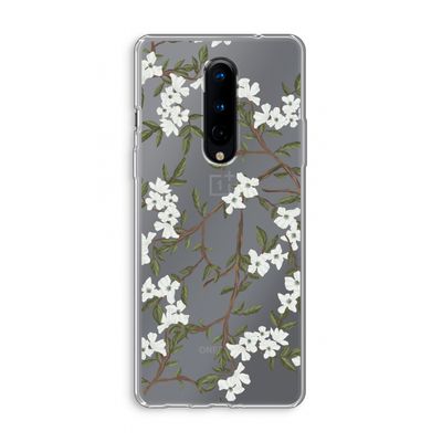 Blossoming spring: OnePlus 8 Transparant Hoesje