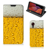 Samsung Galaxy Xcover 5 Flip Style Cover Bier - thumbnail