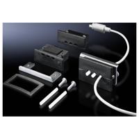 Rittal SZ 2400.500 Kabeldoorvoeringsplaat Drievoudig Klem-Ø (max.): 6 mm Kunststof Zwart (RAL 9005) 5 stuk(s)