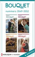 Bouquet e-bundel nummers 3549-3552 (4-in-1) - Sharon Kendrick, Kim Lawrence, Carole Marinelli, Susanna Carr - ebook