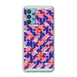 Skew Blush 3: Samsung Galaxy A32 4G Transparant Hoesje