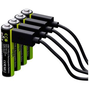 Verico LoopEnergy USB-C® Oplaadbare batterij (USB-C) Li-ion 1700 mAh 1.5 V 4 stuk(s)