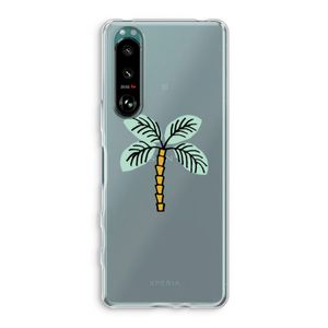 Palmboom: Sony Xperia 5 III Transparant Hoesje