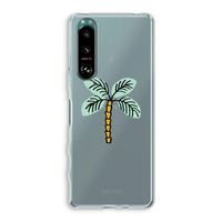 Palmboom: Sony Xperia 5 III Transparant Hoesje