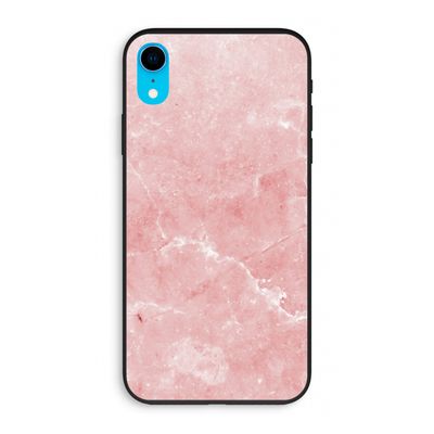 Roze marmer: iPhone XR Biologisch afbreekbaar hoesje