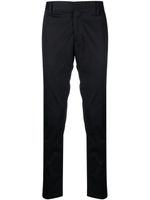 Emporio Armani pantalon chino à coupe fuselée - Bleu