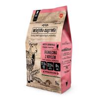 WIEJSKA ZAGRODA Lamb with krill - droog kattenvoer - 5kg