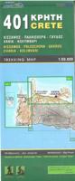 Wandelkaart 401 Crete - Kreta | Road Editions