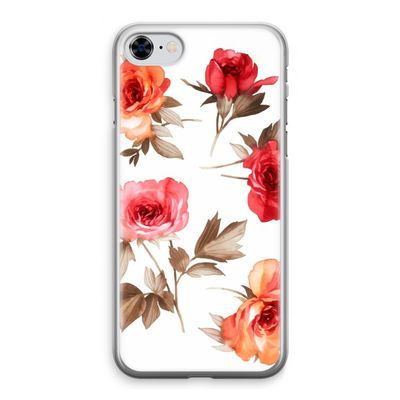 Roosjes: iPhone 8 Transparant Hoesje