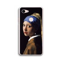 The Pearl Earring: Google Pixel 3 XL Transparant Hoesje