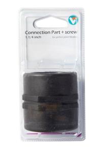 Recht verbindingsstuk met schroefdraad connection part met screw 1.1/4 inch - Velda