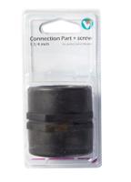 Recht verbindingsstuk met schroefdraad connection part met screw 1.1/4 inch - Velda