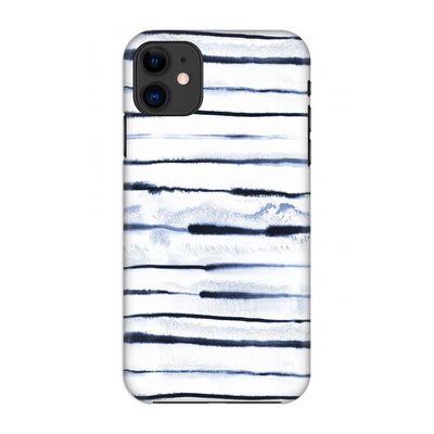 Ink Stripes: Volledig geprint iPhone 11 Hoesje