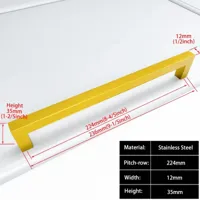 Zwart Vierkant Meubelhandvat - Aluminiumlegering | Verschillende Maten | Inclusief Schroeven Zwart Vierkant Meubelhandvat - Aluminiumlegering | Verschillende Maten | Inclusief Schroeven