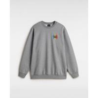 Vans Retro CO Crew Sweater Heren Cement Heather XXL