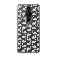 Zwanen: Sony Xperia Pro-I Transparant Hoesje