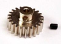 Traxxas 22-t pinion (32-p) (mach.steel)/set screw