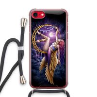 Aerial Angel: iPhone SE 2020 Transparant Hoesje met koord