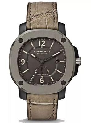 Horlogeband Burberry BBY1000 Krokodillenleer Beige